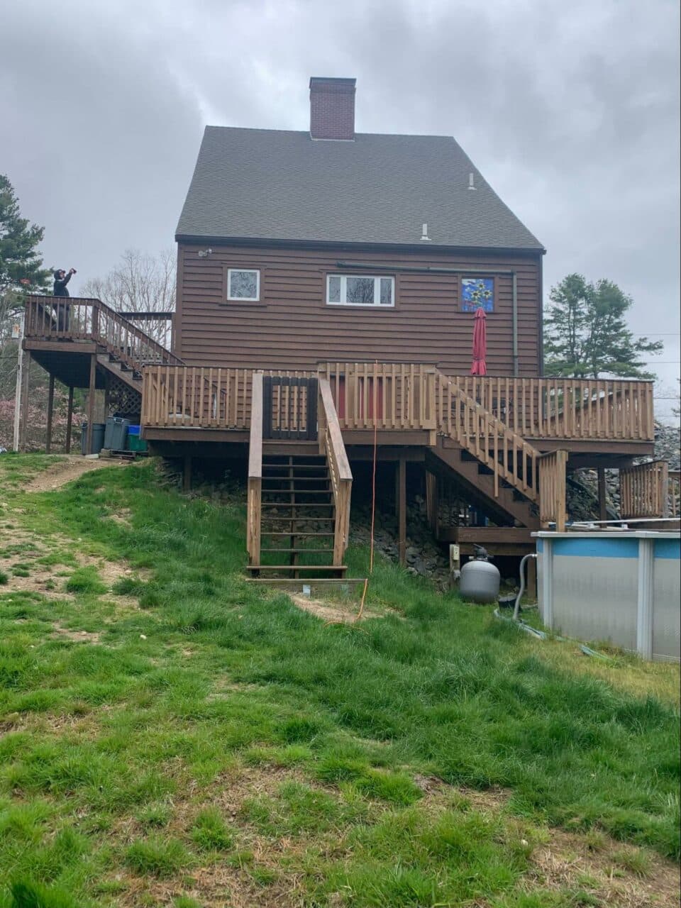 Deck and Stairs railing